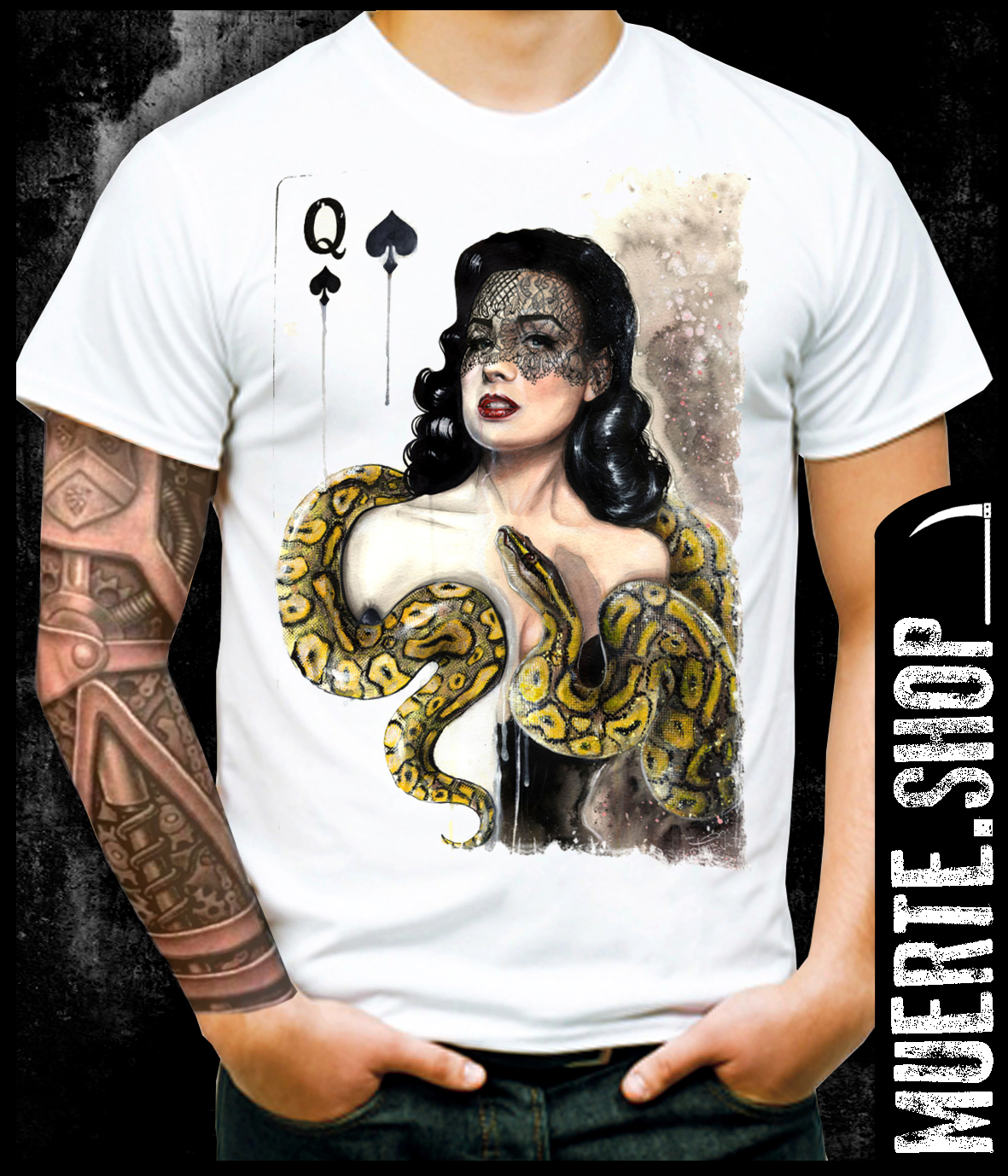 Тениска QUEEN OF SNAKES Тениска QUEEN OF SNAKES